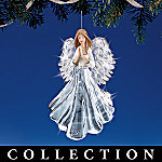 Reflections Of Faith Collectible Angel Crystal Christmas Ornament Collection